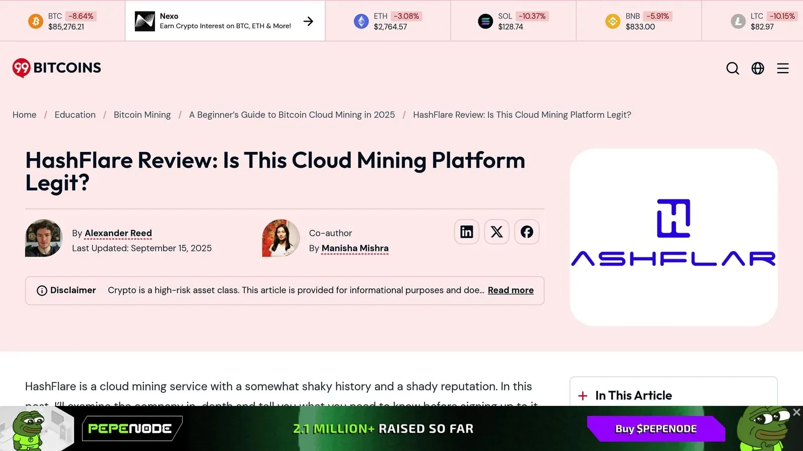HashFlare