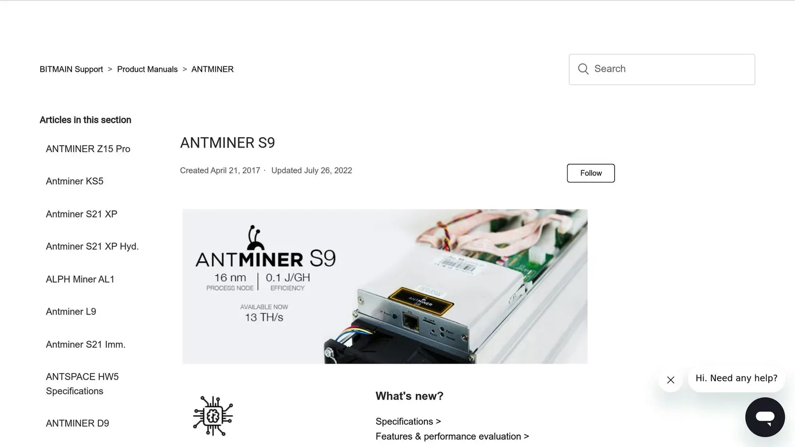 Antminer S9