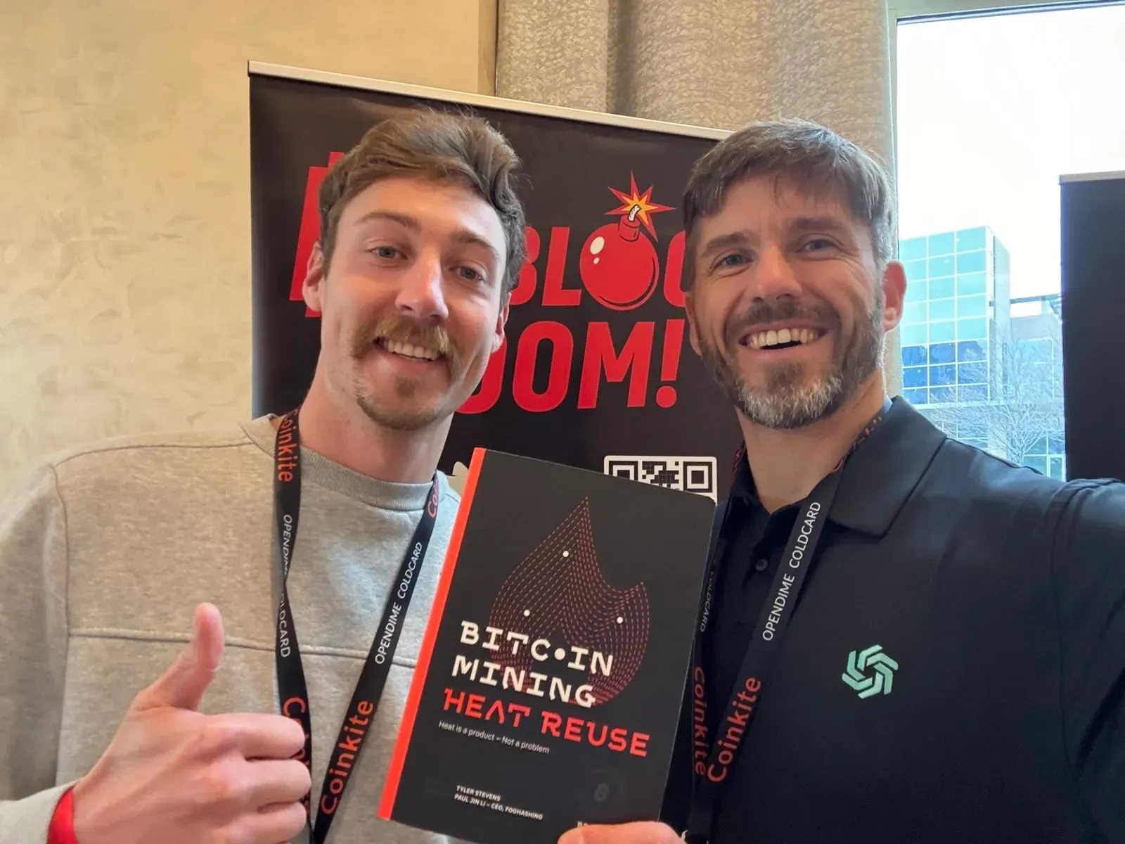 The man (Tyler Stevens) who literally wrote the book on Bitcoin miner heat reuse!