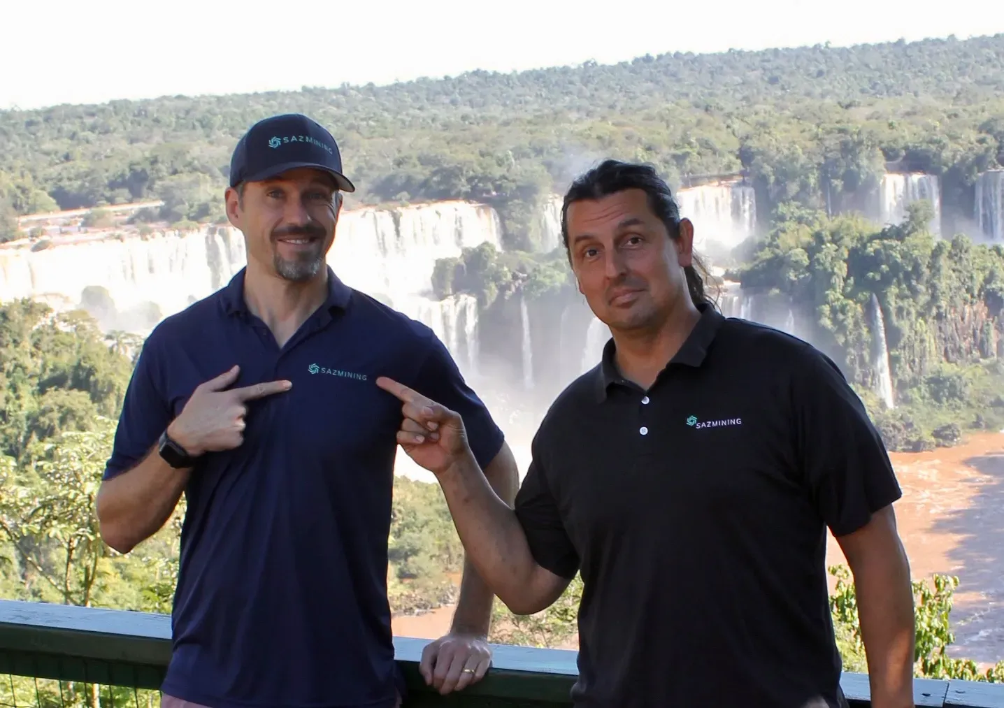 Kent and Logan in Paraguay for an on site visit