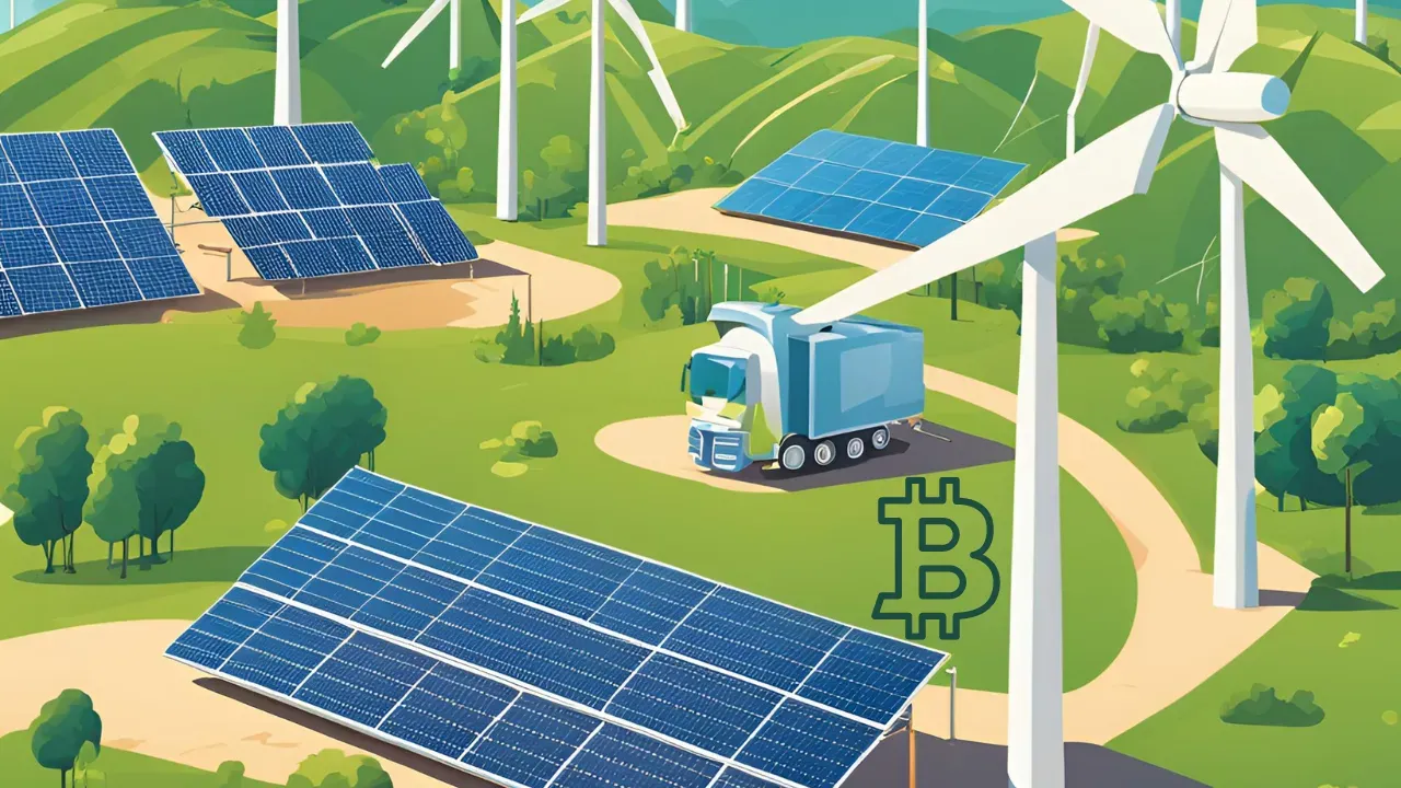 When you want to efficiently mine Bitcoin: use renewable energy!