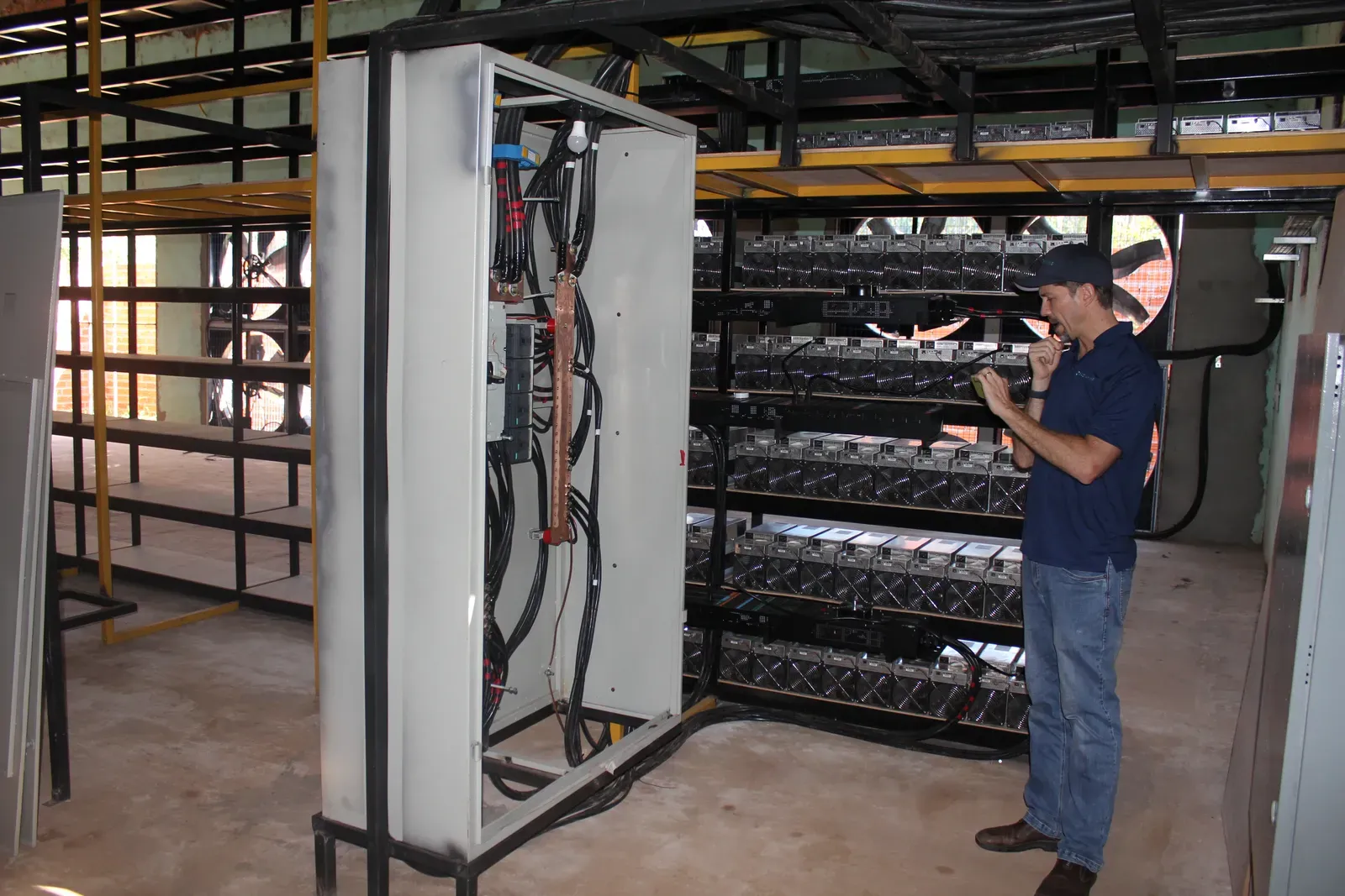 Kent Halliburton in Paraguay for a site visit