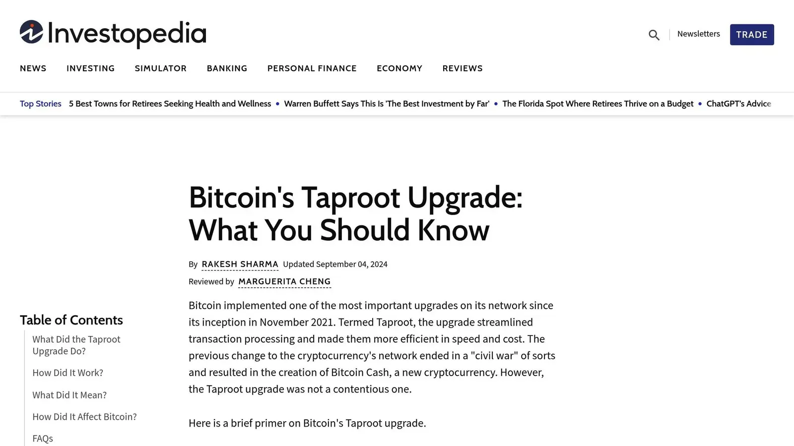 Taproot