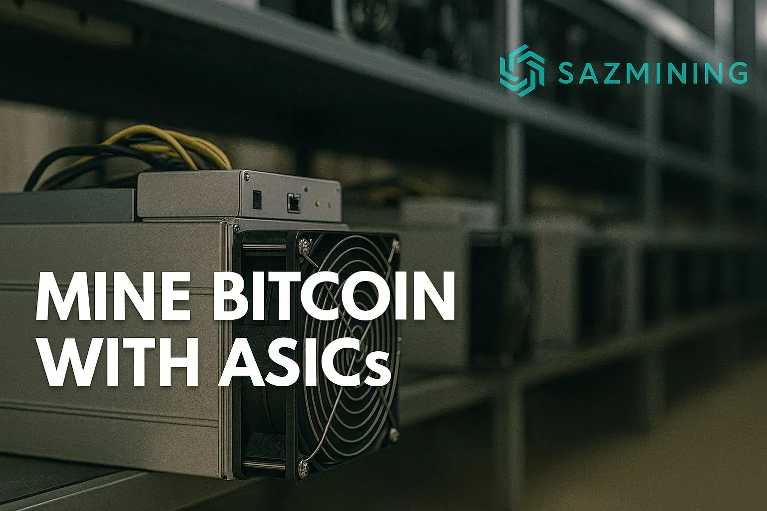 ASIC hardware used for Bitcoin mining