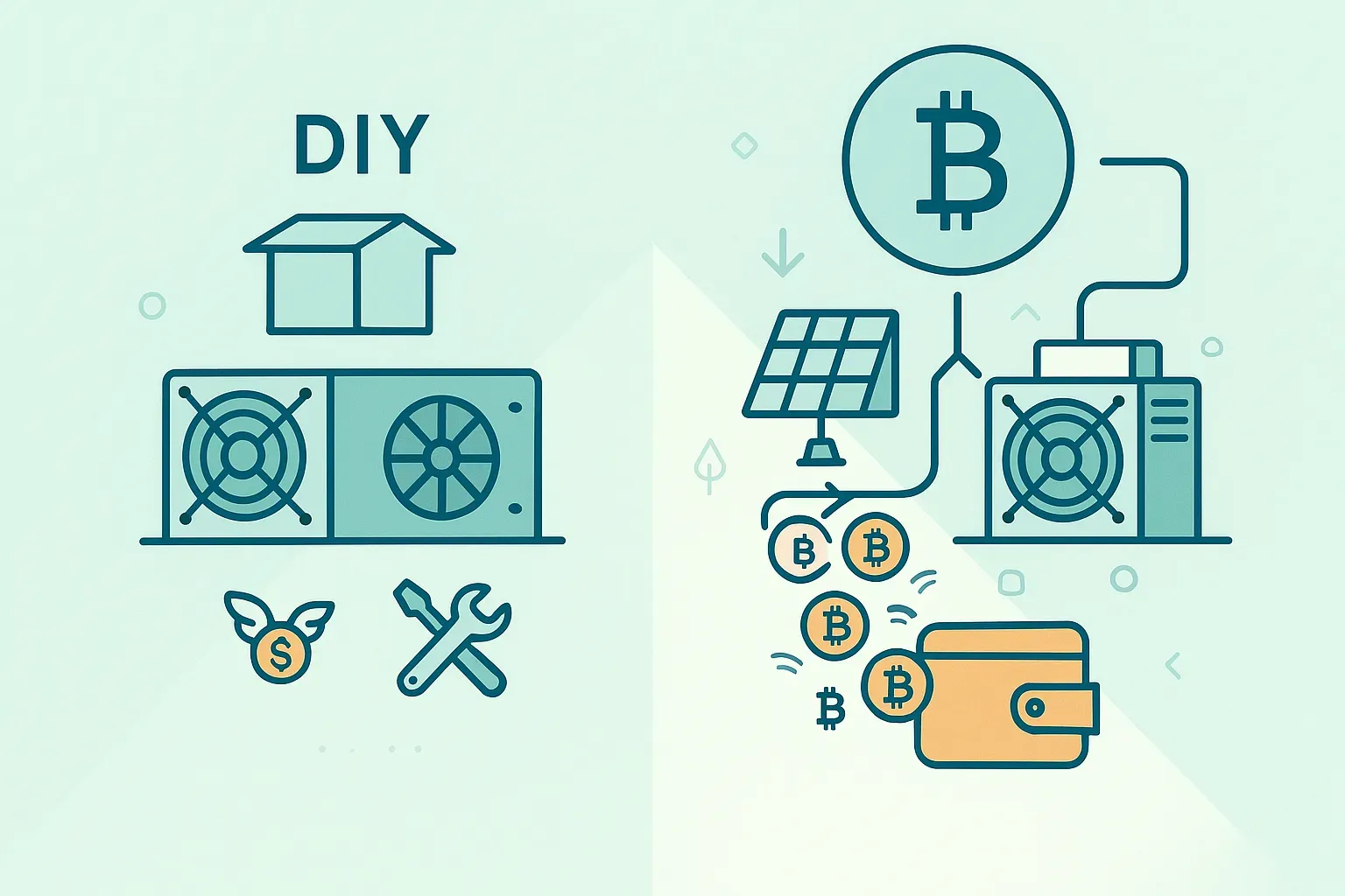 Sazmining VS DIY