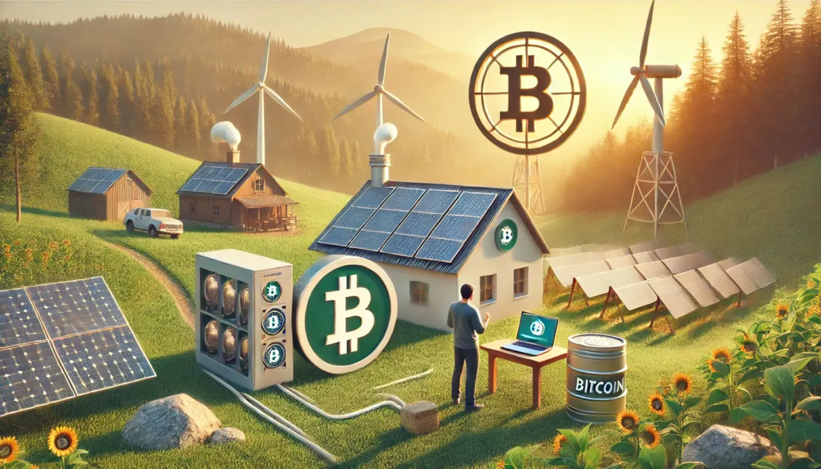 Bitcoin Mining as a Path to Personal Freedom