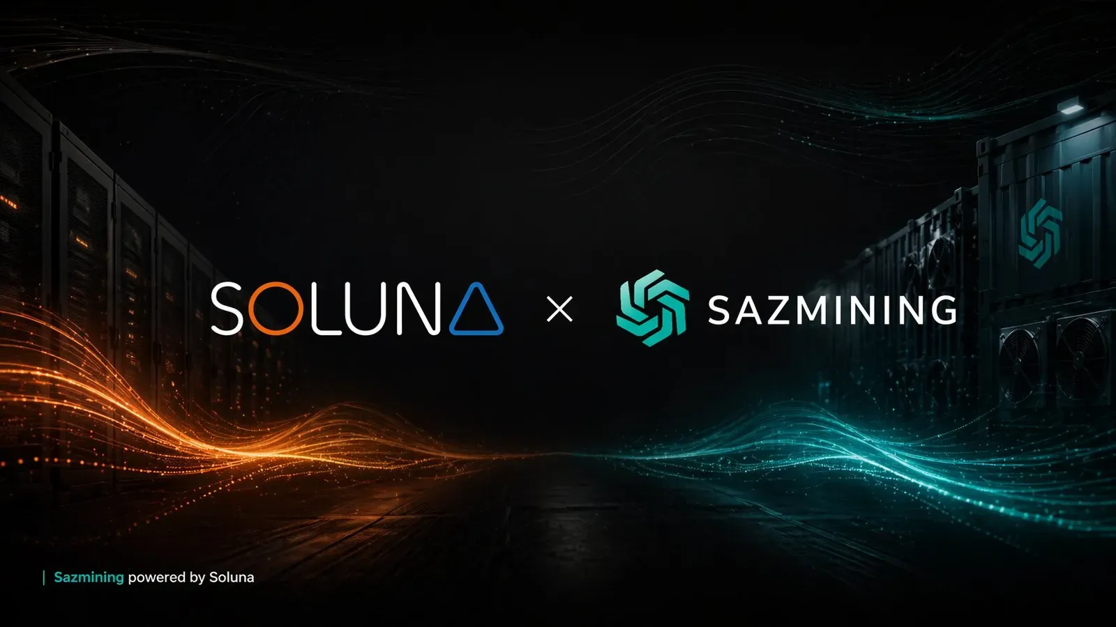 Sazmining and Soluna's West Texas Bitcoin mining facility at Project Dorothy