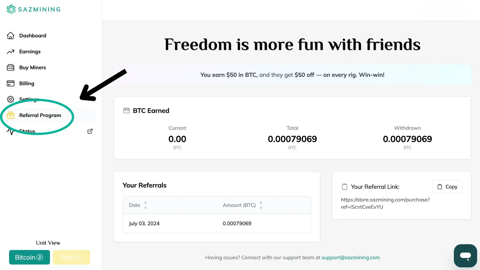 Referral Program Explainer
