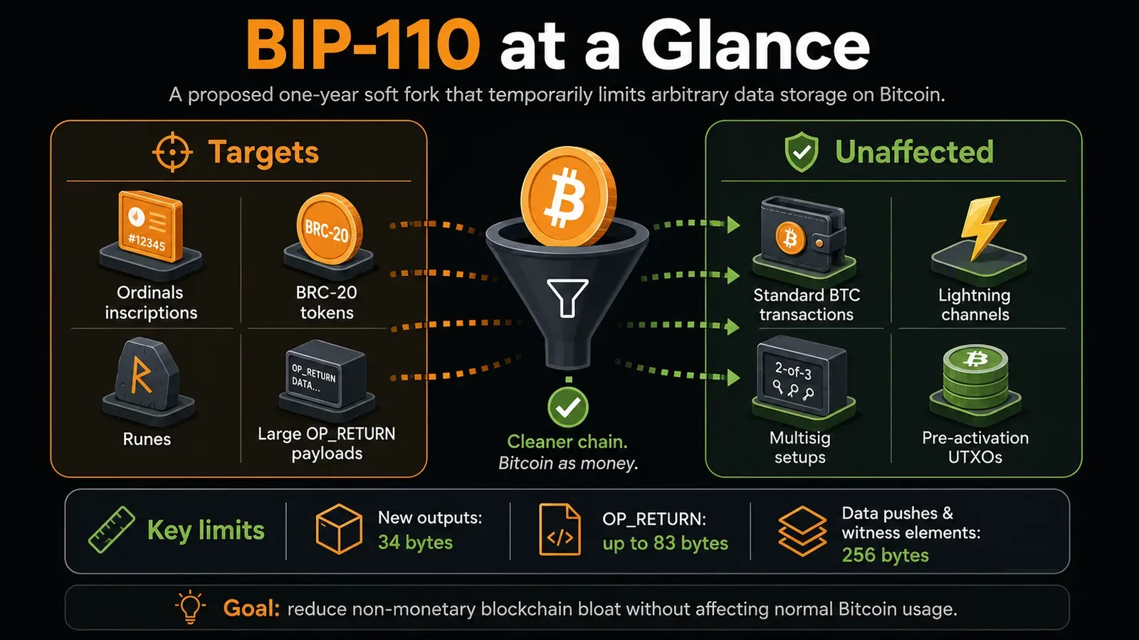 BIP-110 at a Glance