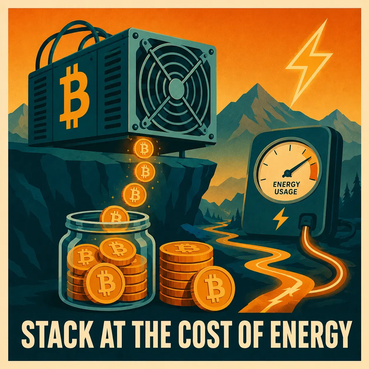Stack at the Cost of Energy